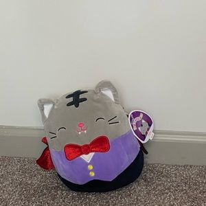 Squishmallow Tally the Vampire Cat Halloween